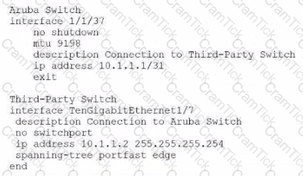 HPE6-A69 Question 1