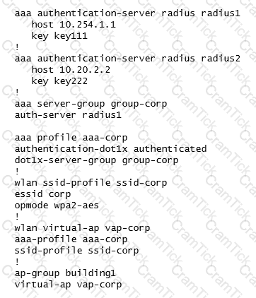 HPE6-A79 Question 2