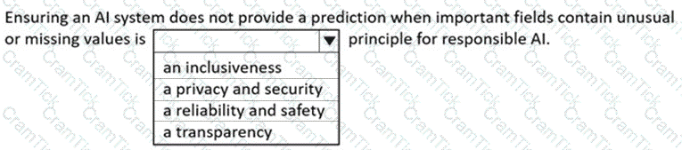 AI-900 Question 1