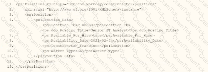 Workday-Pro-Integrations Question 3